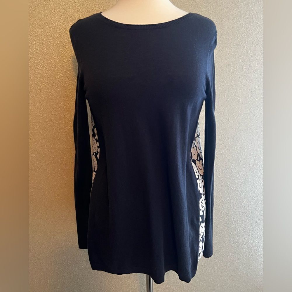 Loft Xs Mixed Media Tunic